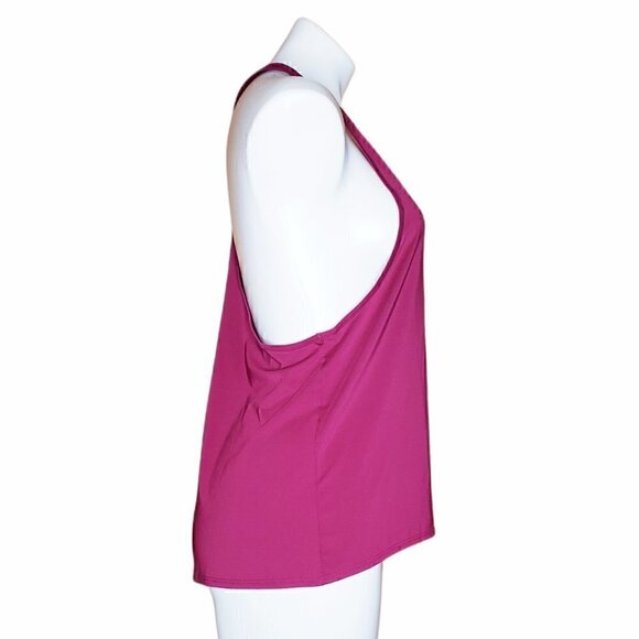 Fabletics Racerback Magenta Pink Tank Top - Picture 2 of 4